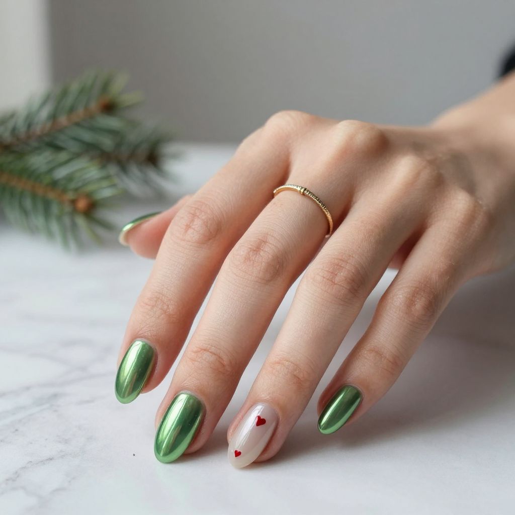 Grinch Nail Ideas 11