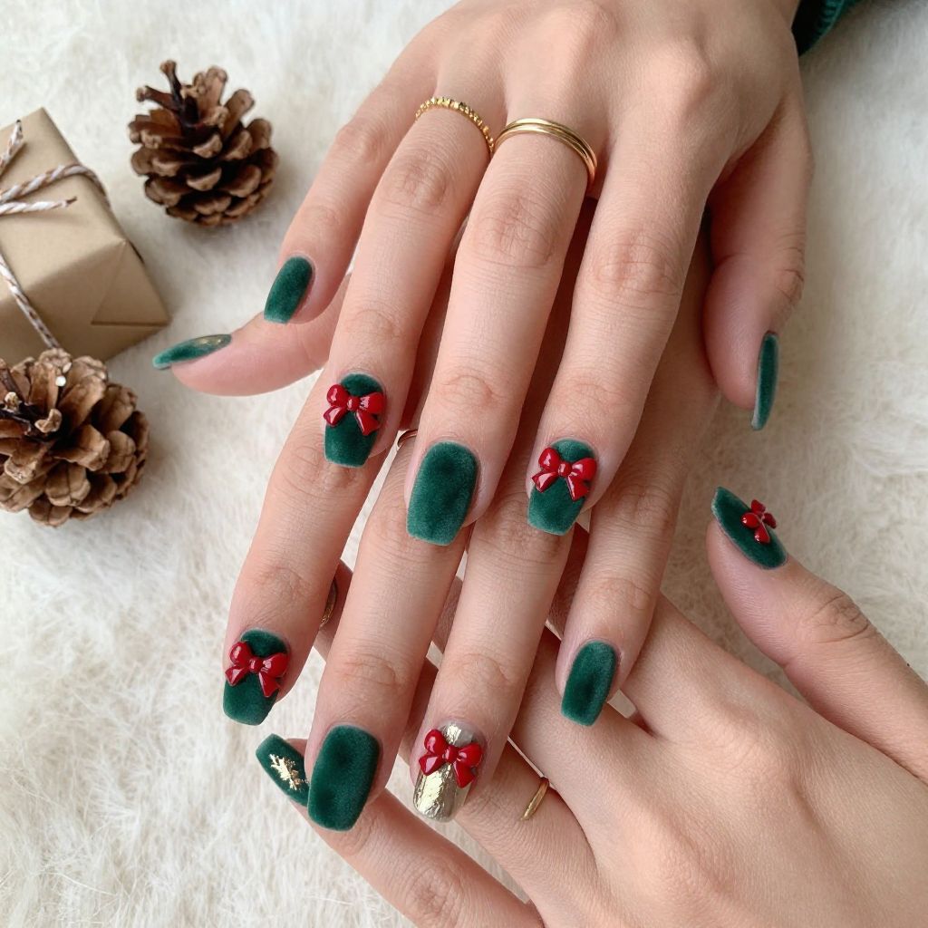 Grinch Nail Ideas 14