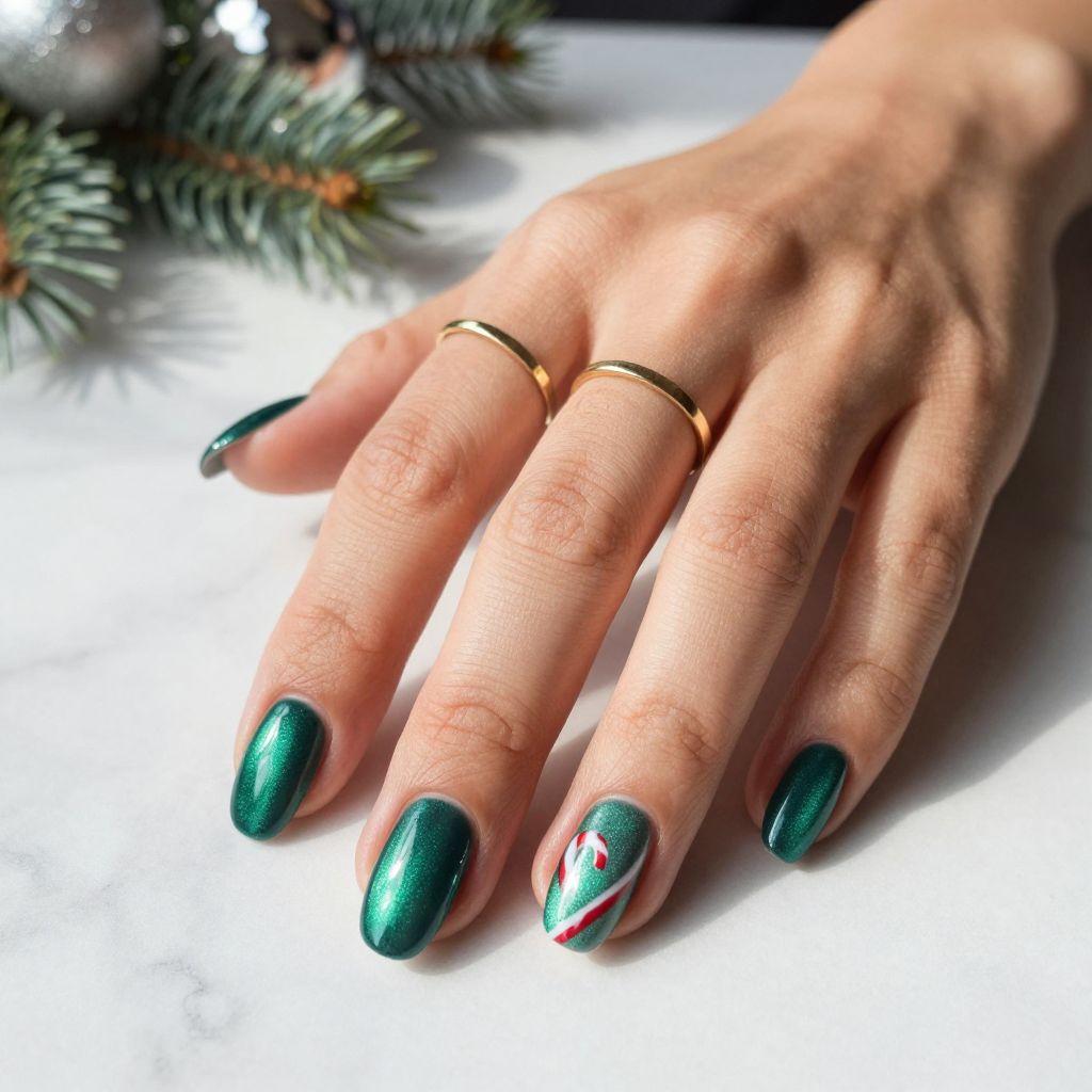 Grinch Nail Ideas 3