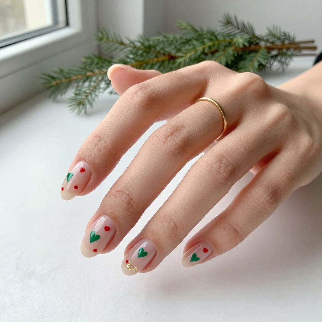 Grinch Nail Ideas 5