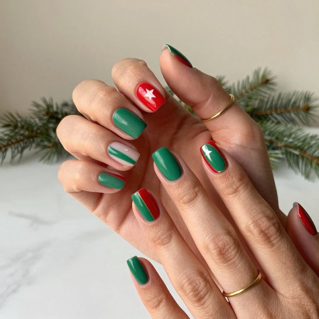 Grinch Nail Ideas 6