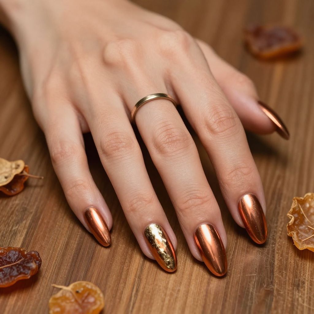 Molten Copper Nails