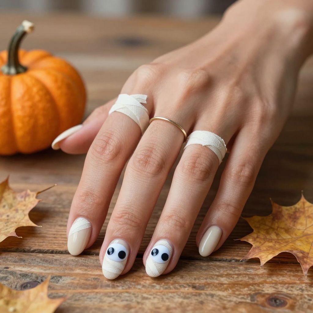 Mummy Wraps and Eyes