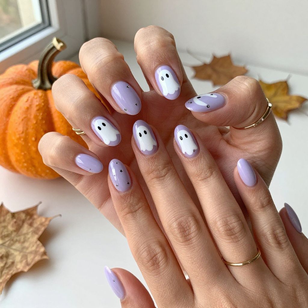 Spooky Ghost Faces