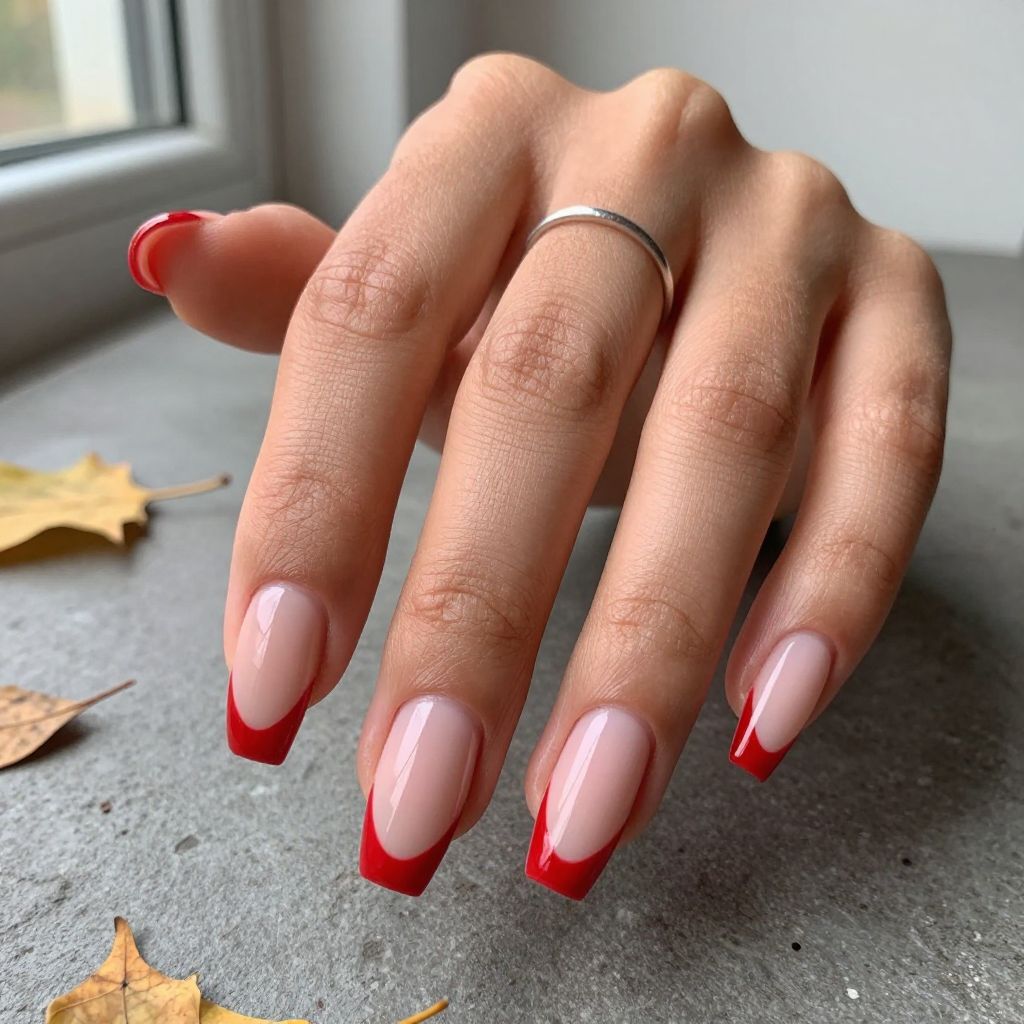 Bloody Drip Halloween Nails