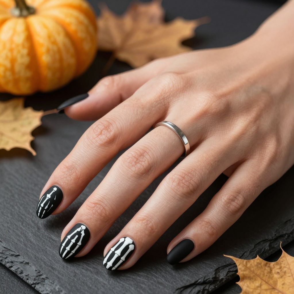 Skeleton Bone Hand Design