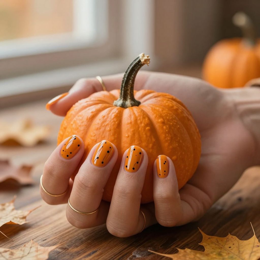 Halloween Nail Ideas Short 8