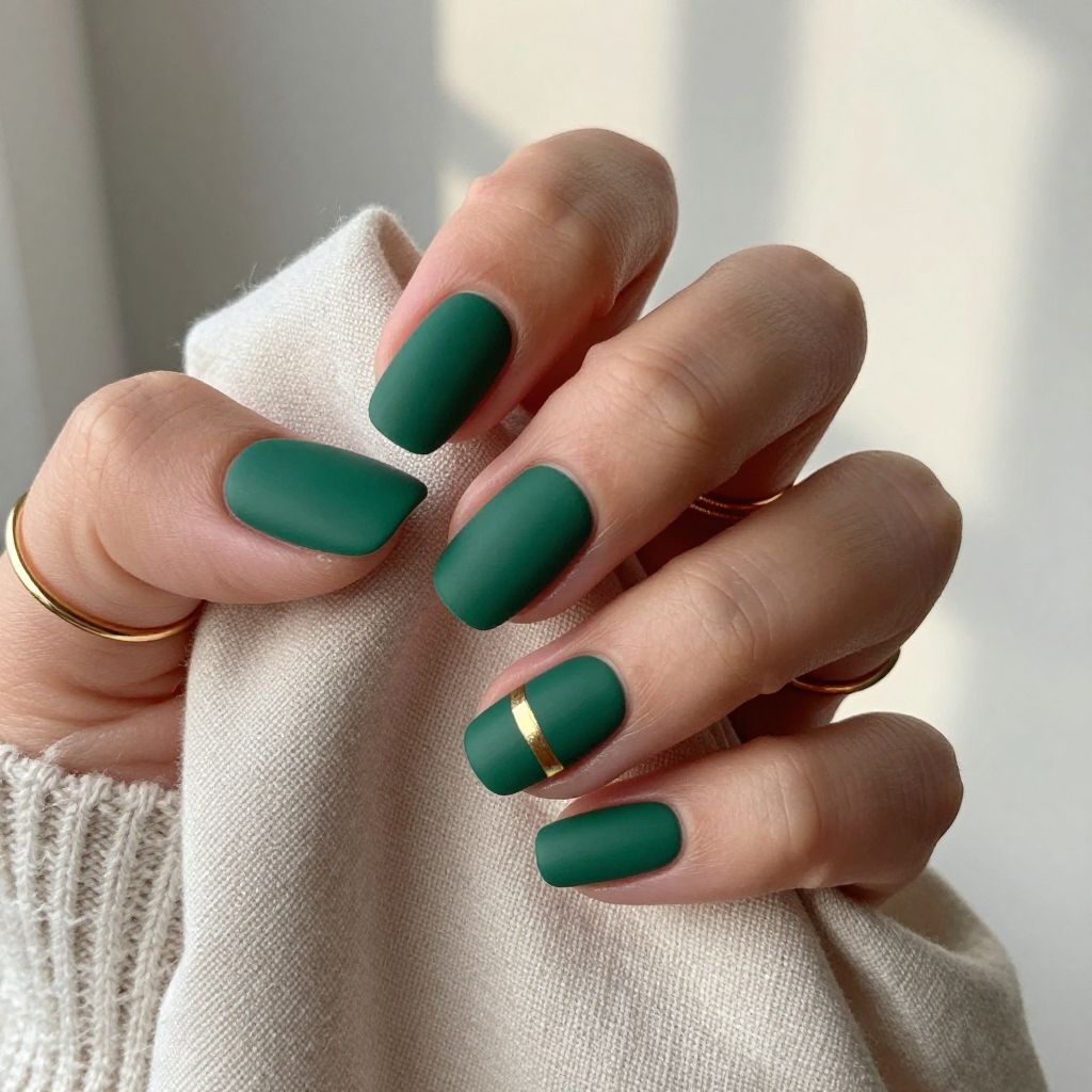 Holiday Gel Nail Ideas image 11