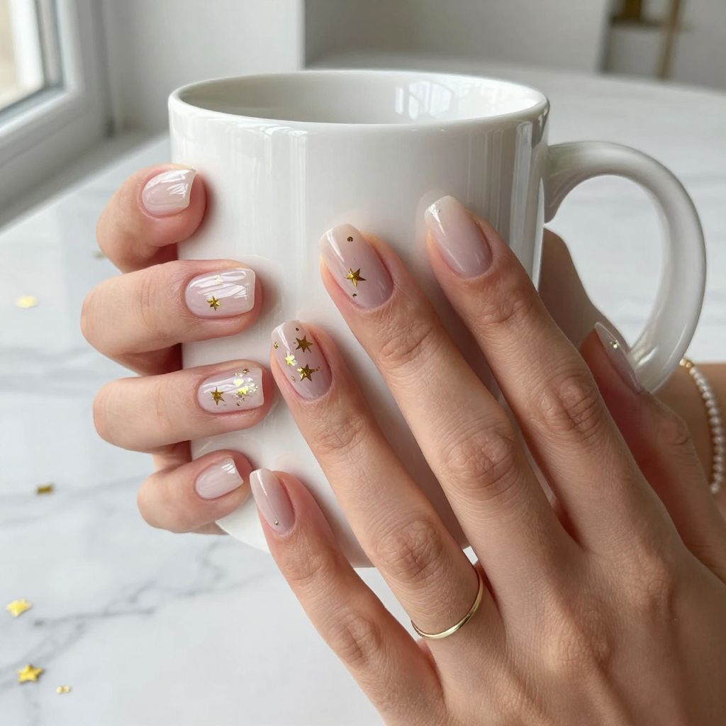 Holiday Gel Nail Ideas image 14