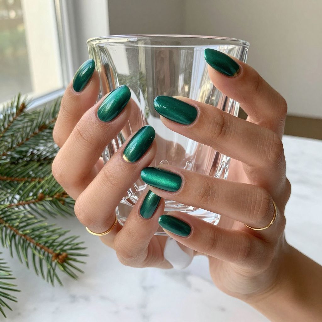 Holiday Gel Nail Ideas image 3
