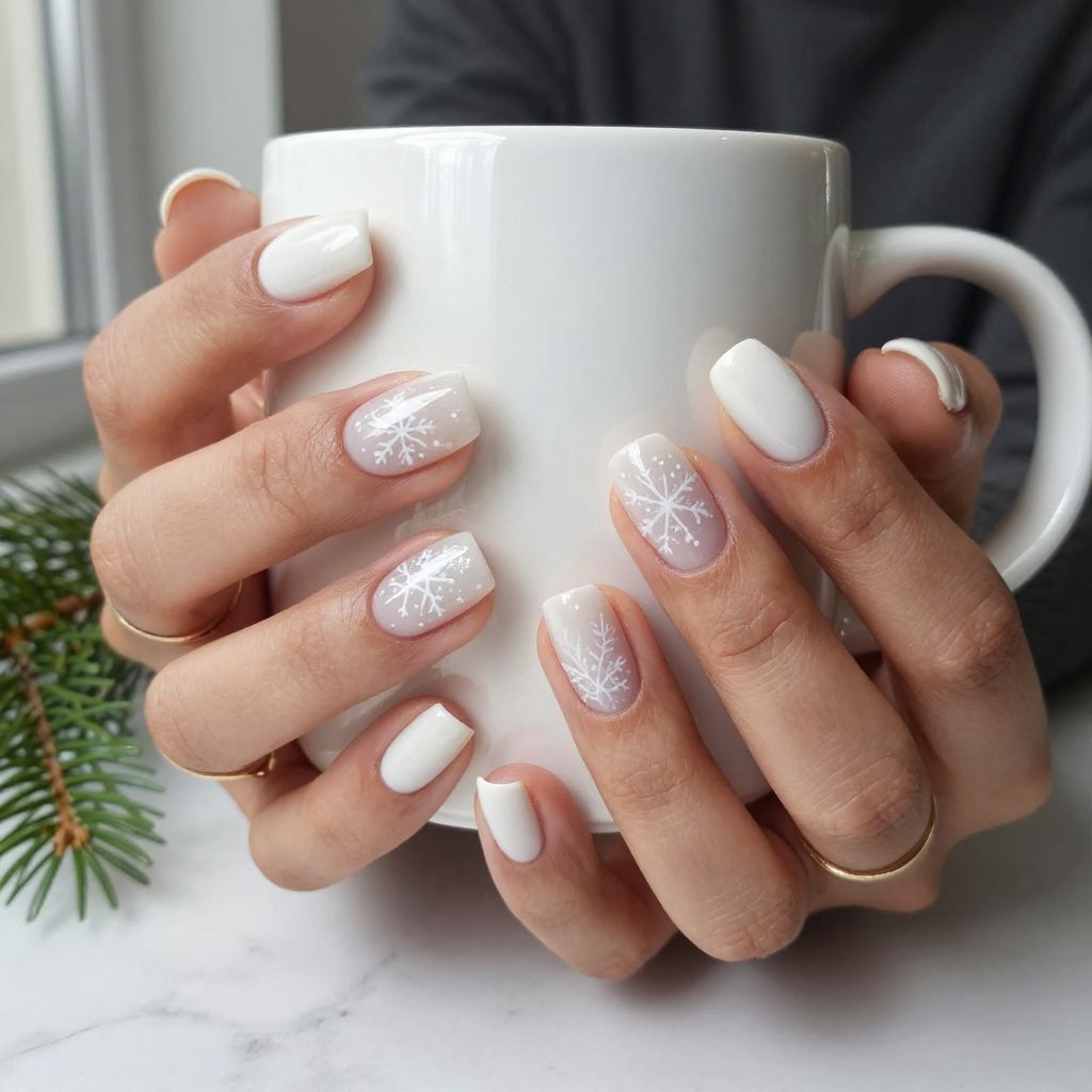 Holiday Gel Nail Ideas image 4