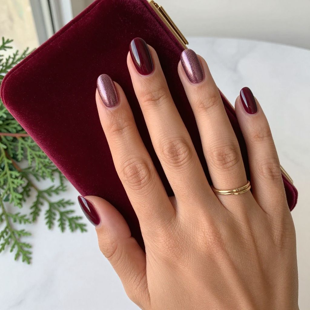 Holiday Gel Nail Ideas image 5