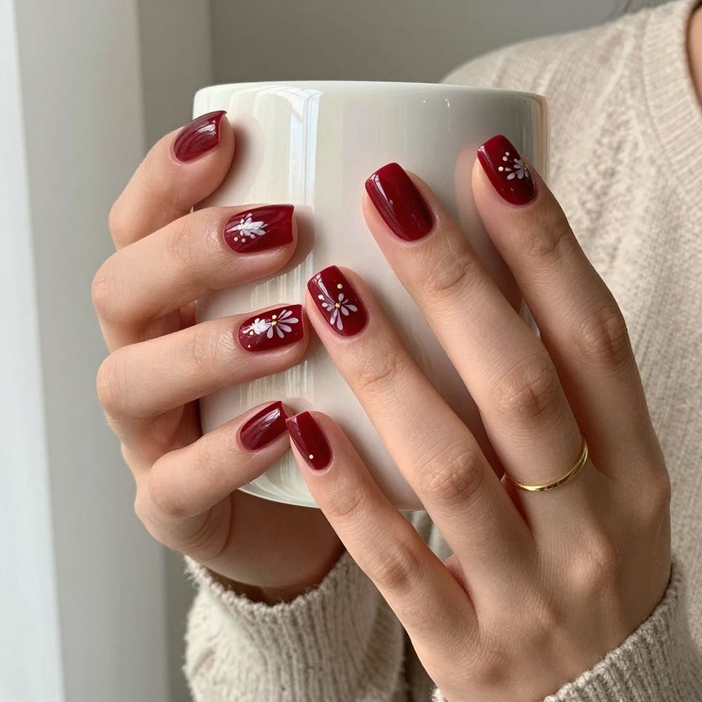 Holiday Gel Nail Ideas image 8