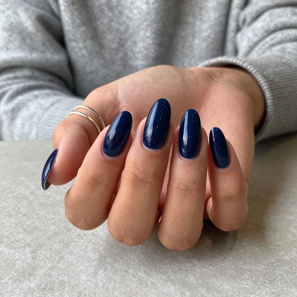 January gel nail idea 5