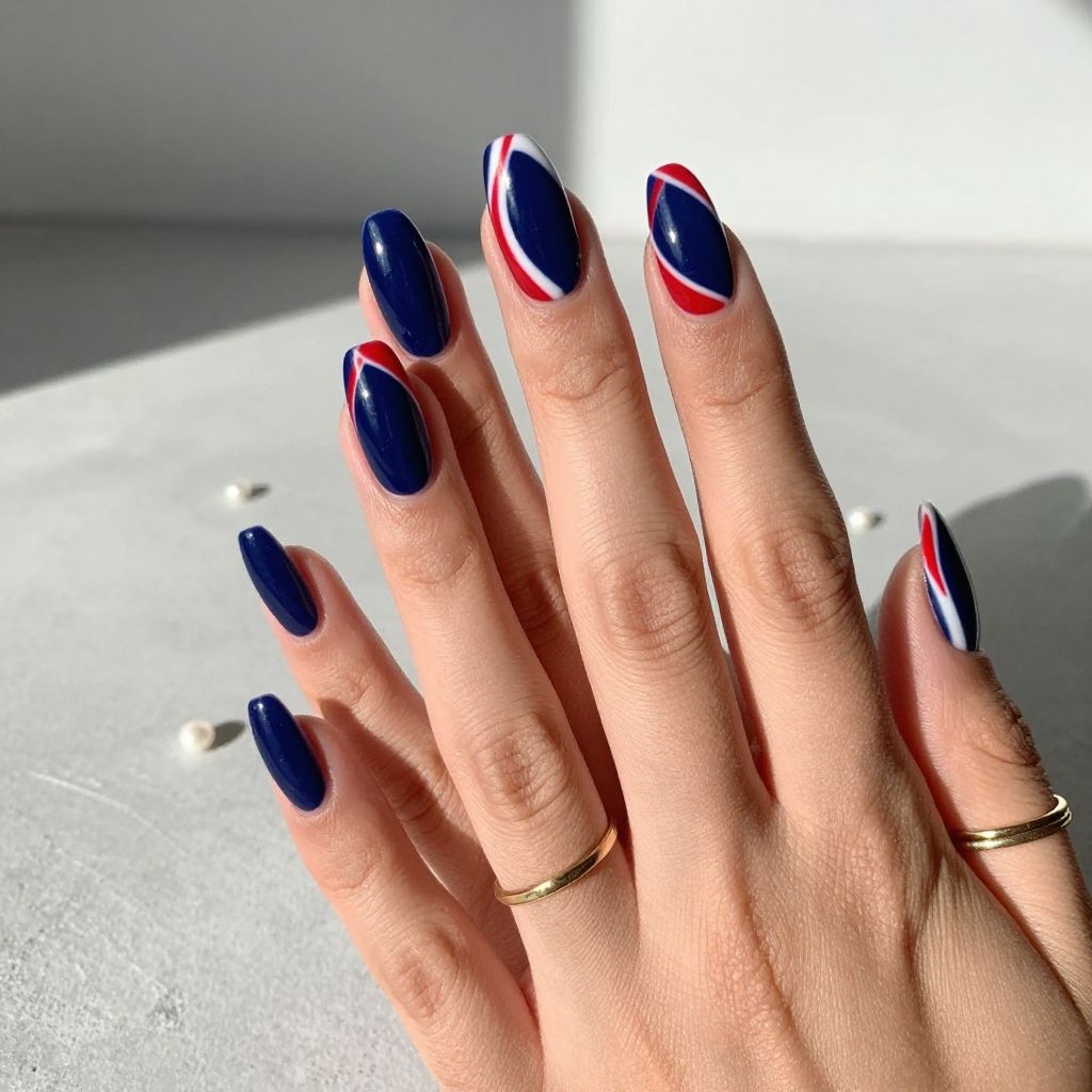 Red and White Candy Stripe