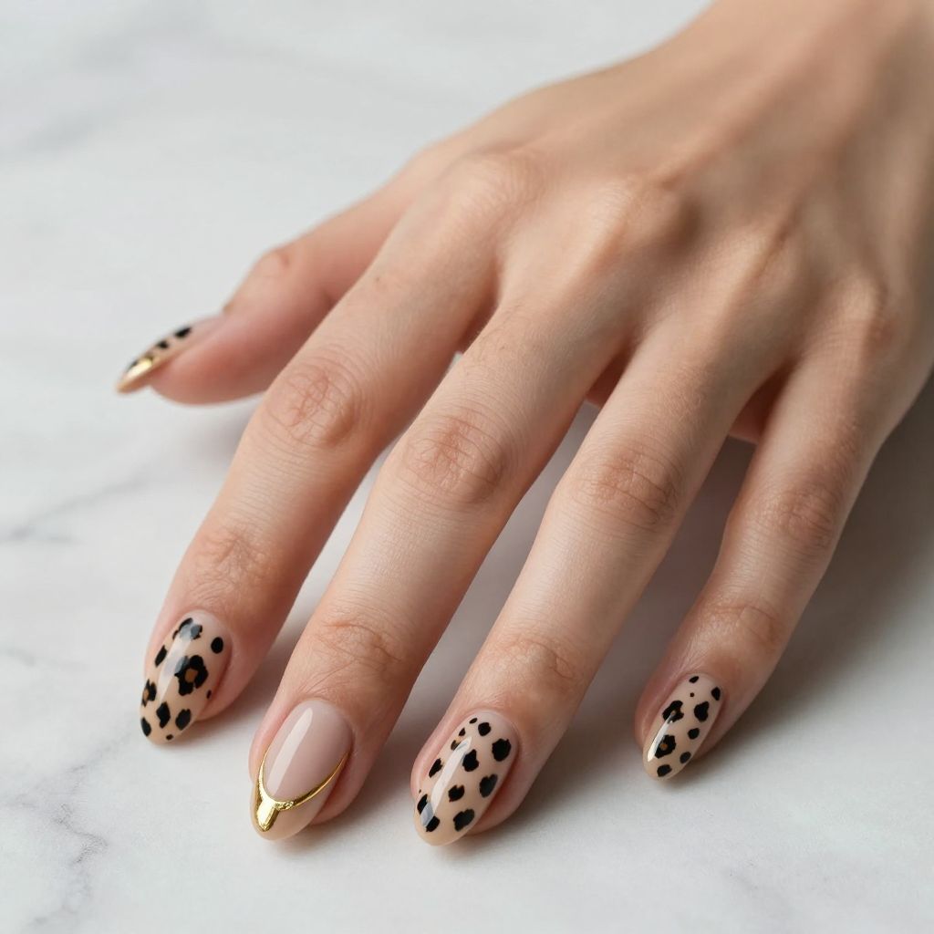 Leopard Nail Designs nail idea 1