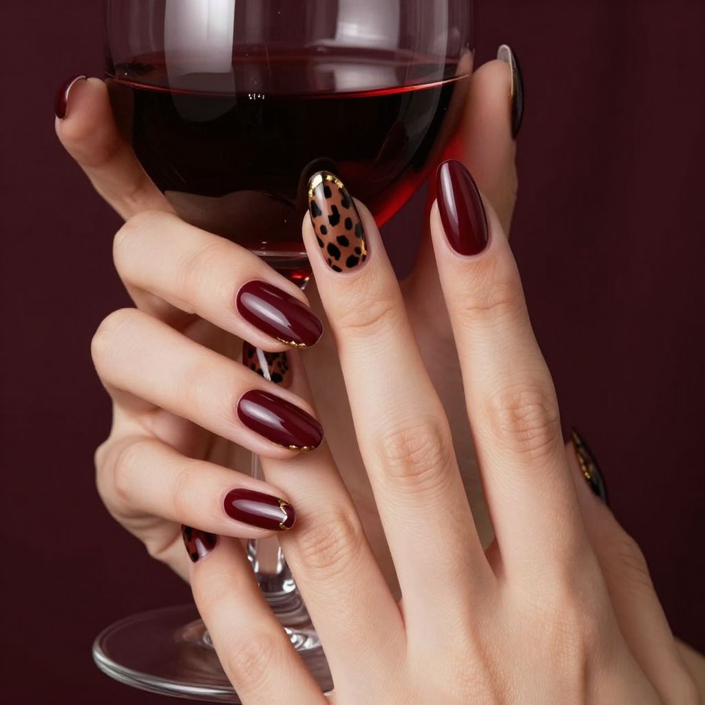 Leopard Nail Designs nail idea 12