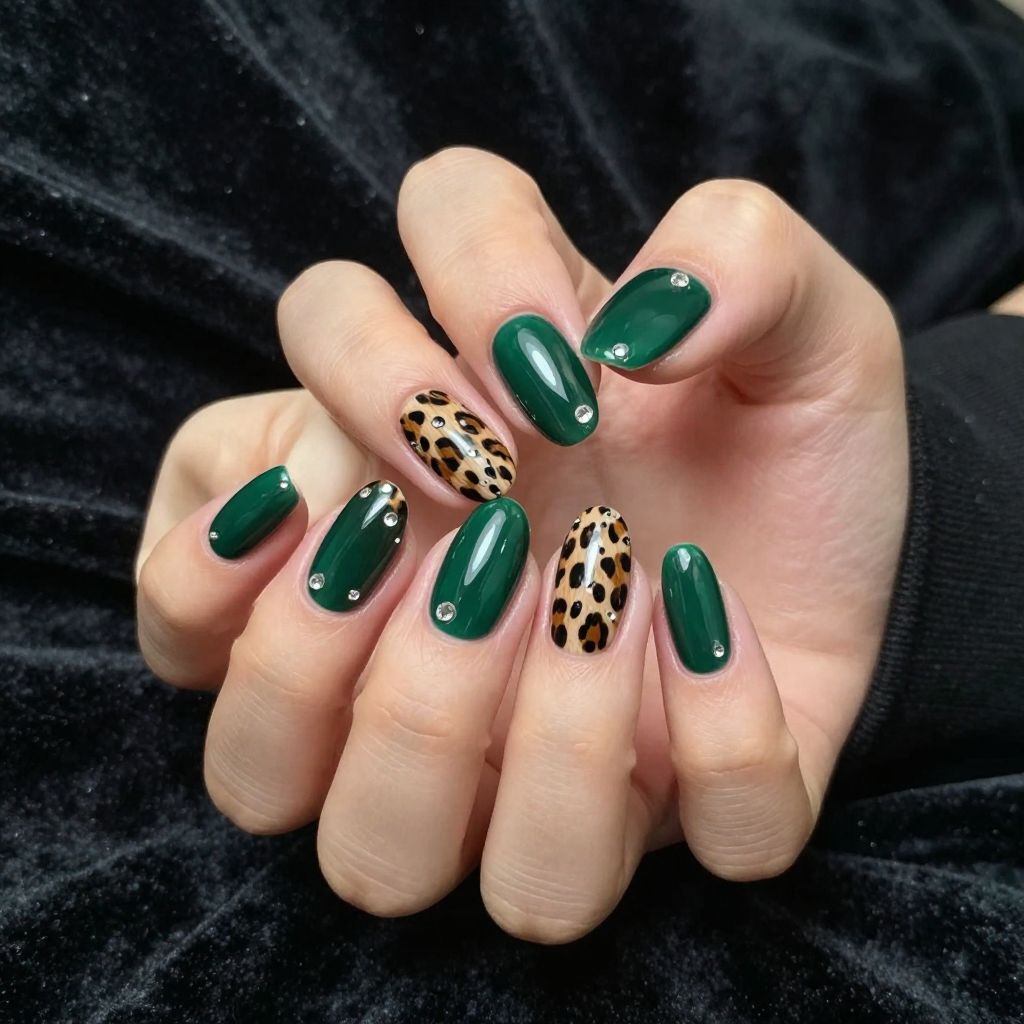 Leopard Nail Designs nail idea 3