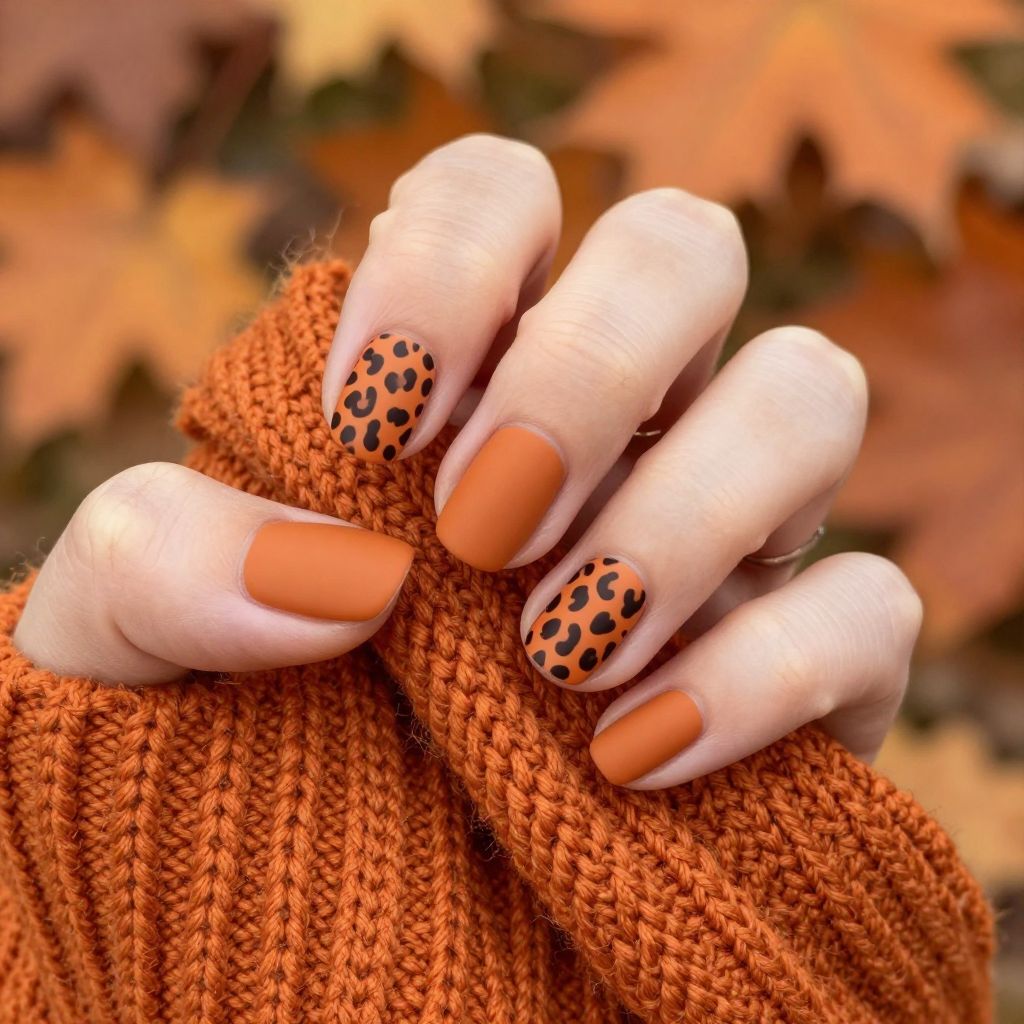 Leopard Nail Designs nail idea 5