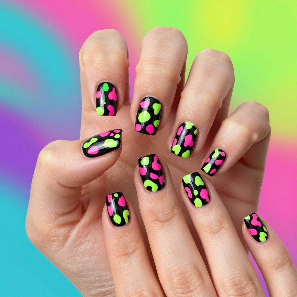 Leopard Nail Designs nail idea 7