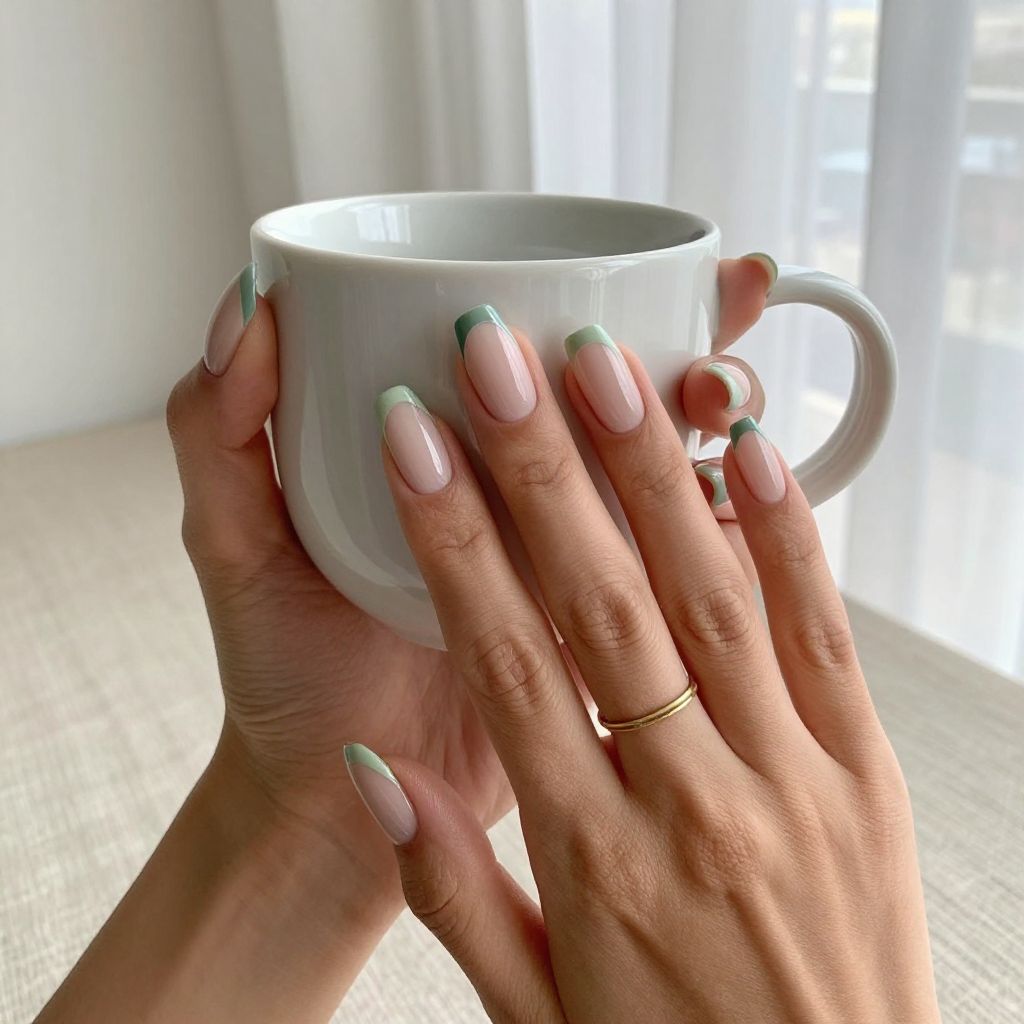 Two Tone Green French