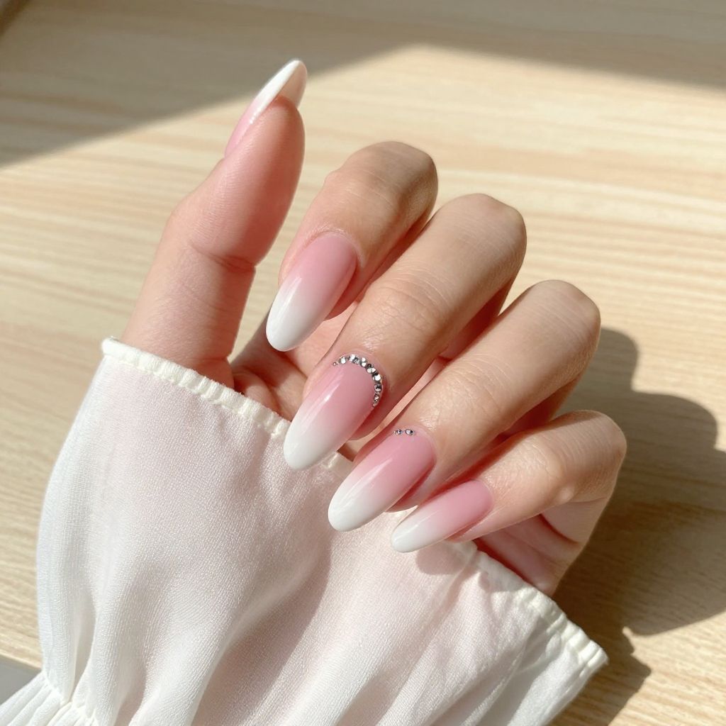 Light Pink nail idea 2