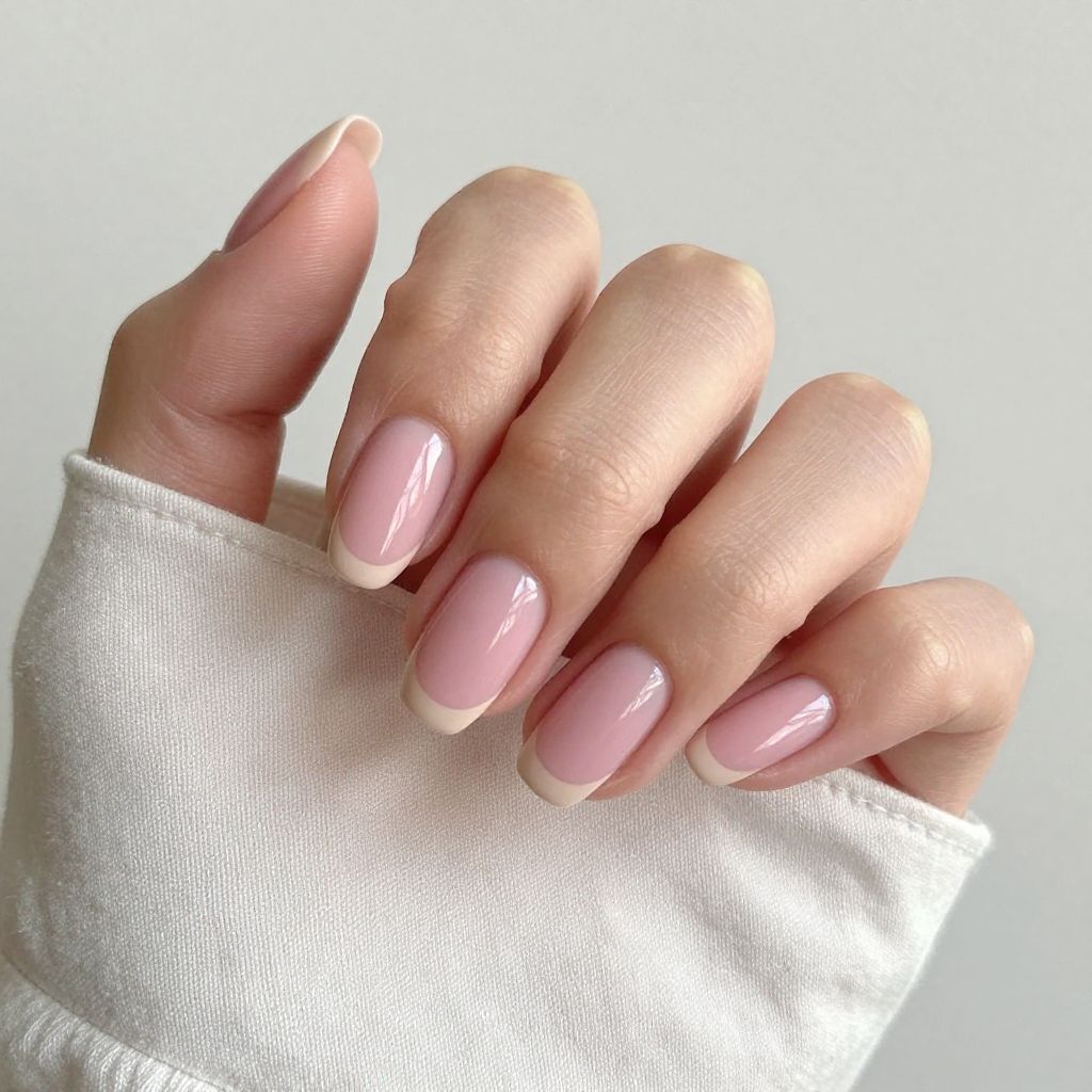 Light Pink nail idea 5