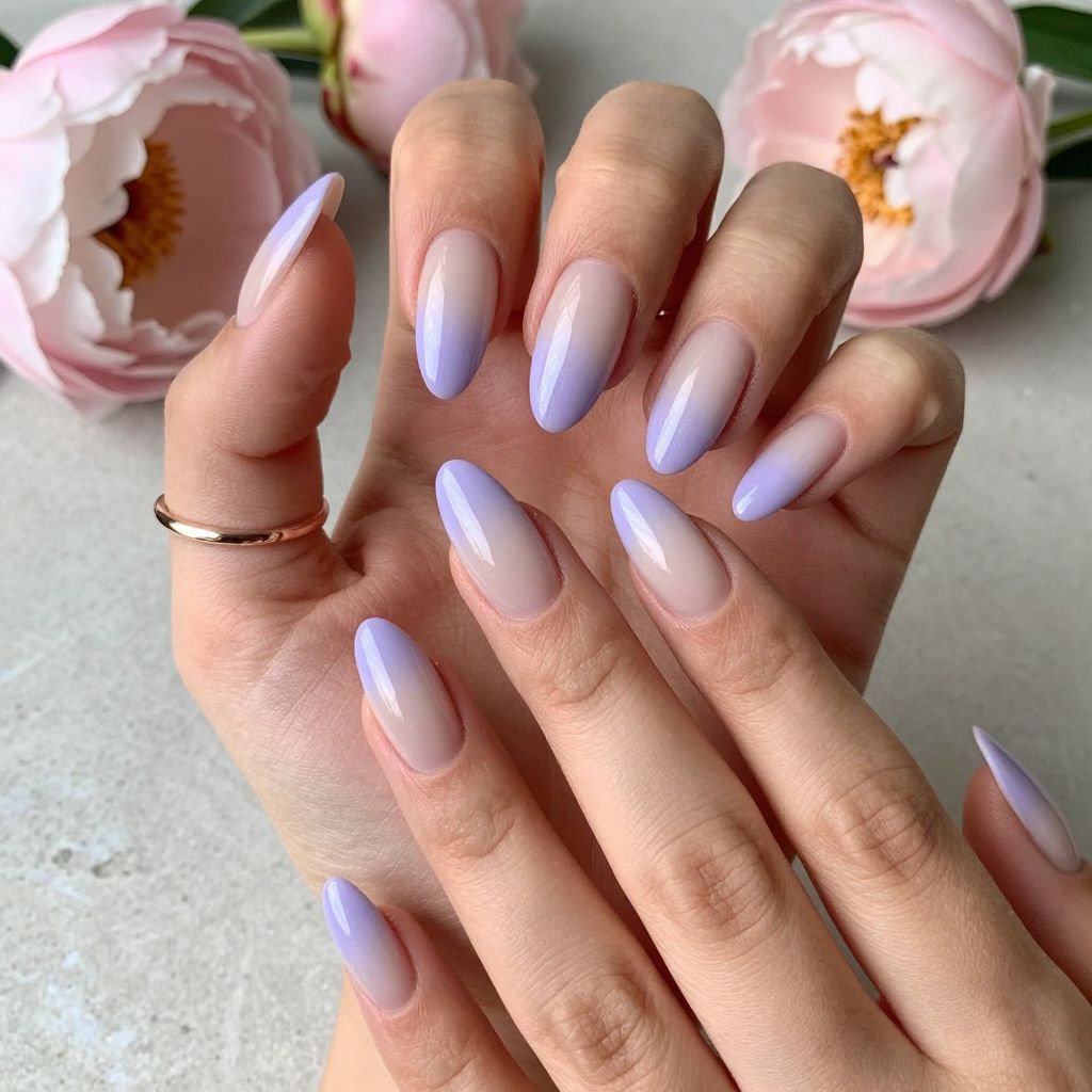 Milky Purple Ombre