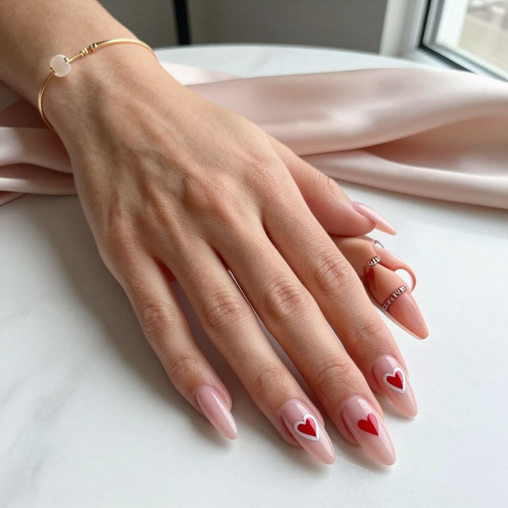 Long almond nail inspo image 10