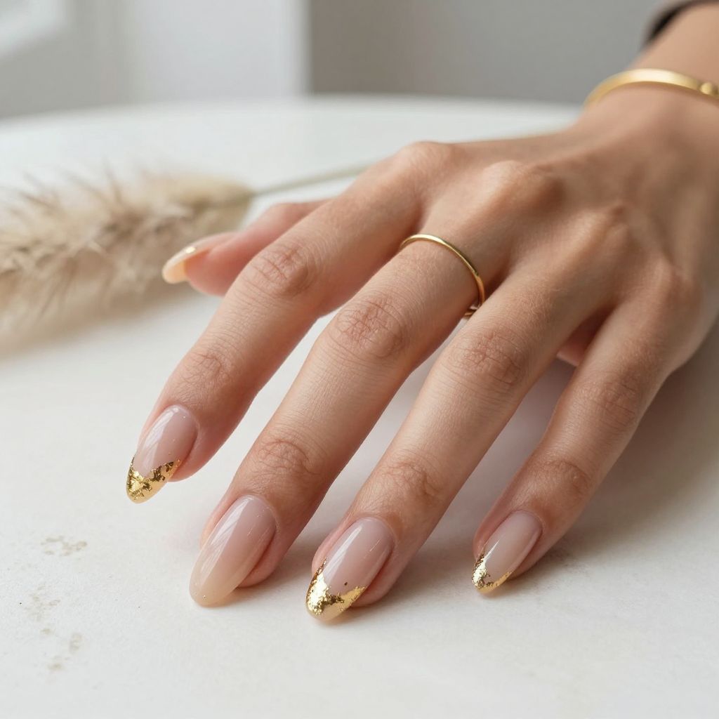 Long almond nail inspo image 9