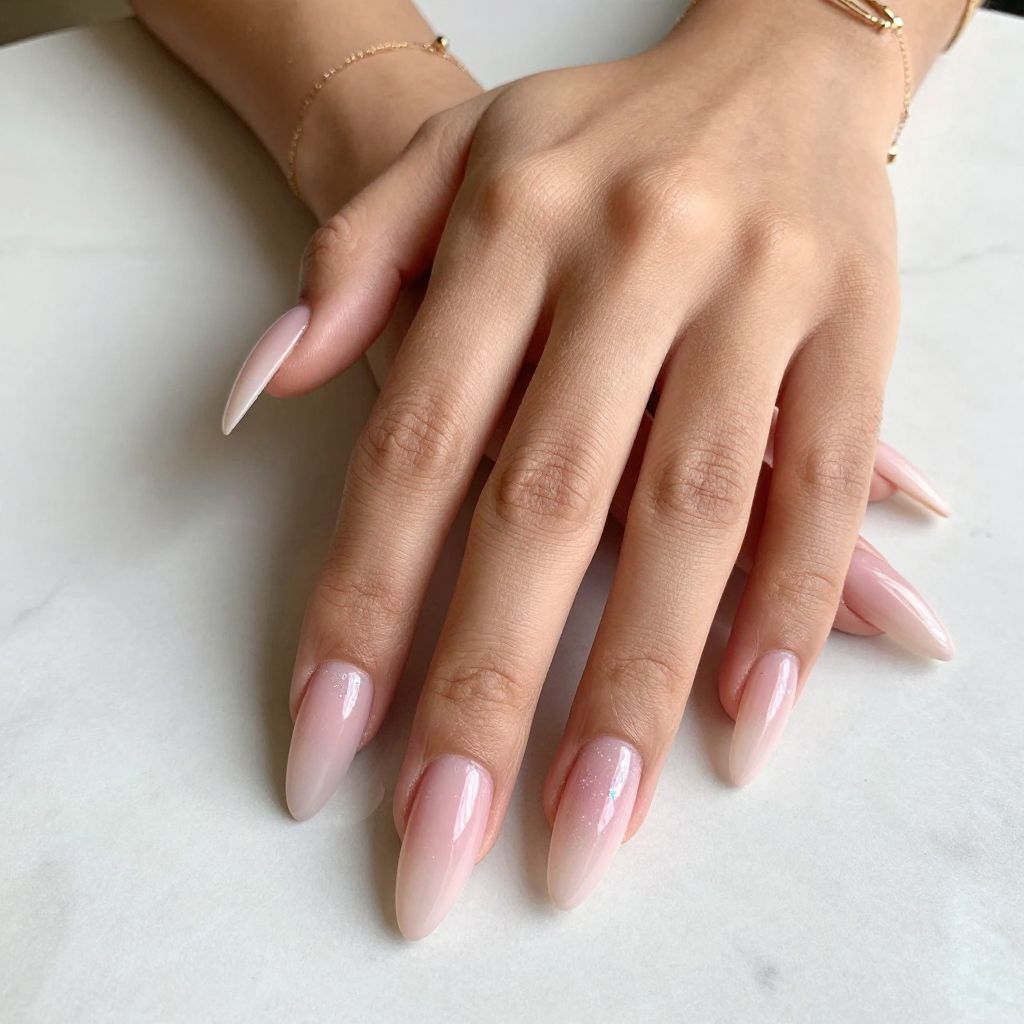 Long almond nail inspo image 7
