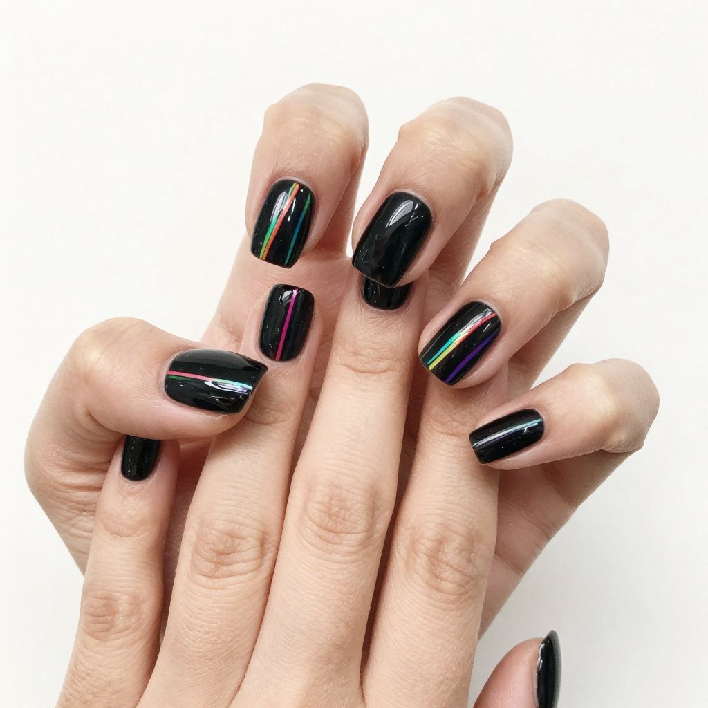 Marble nail idea 8