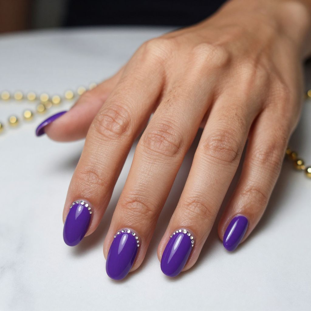 Mardi Gras Nail Ideas 12
