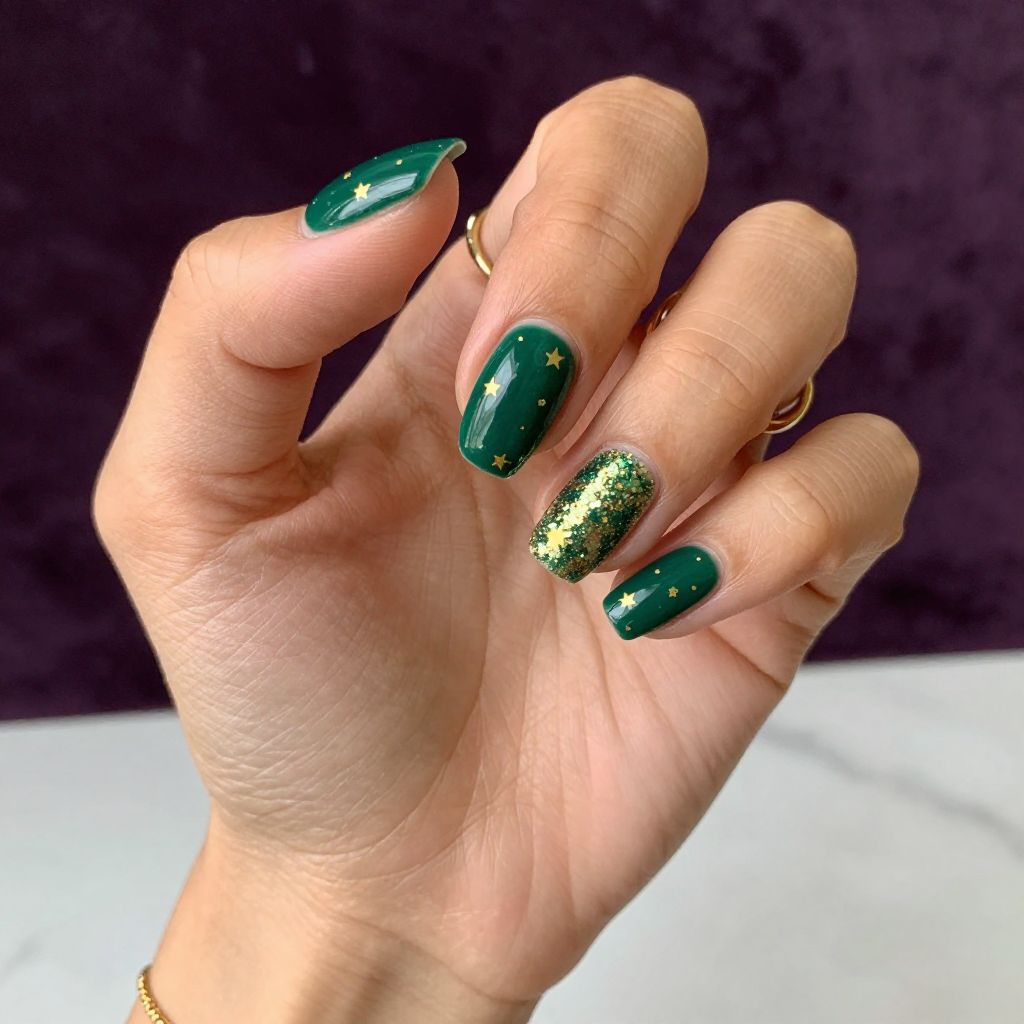 Mardi Gras Nail Ideas 14