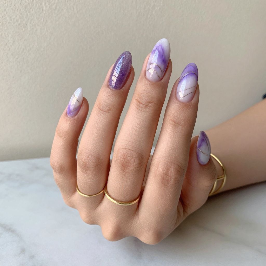 Mardi Gras Nail Ideas 6