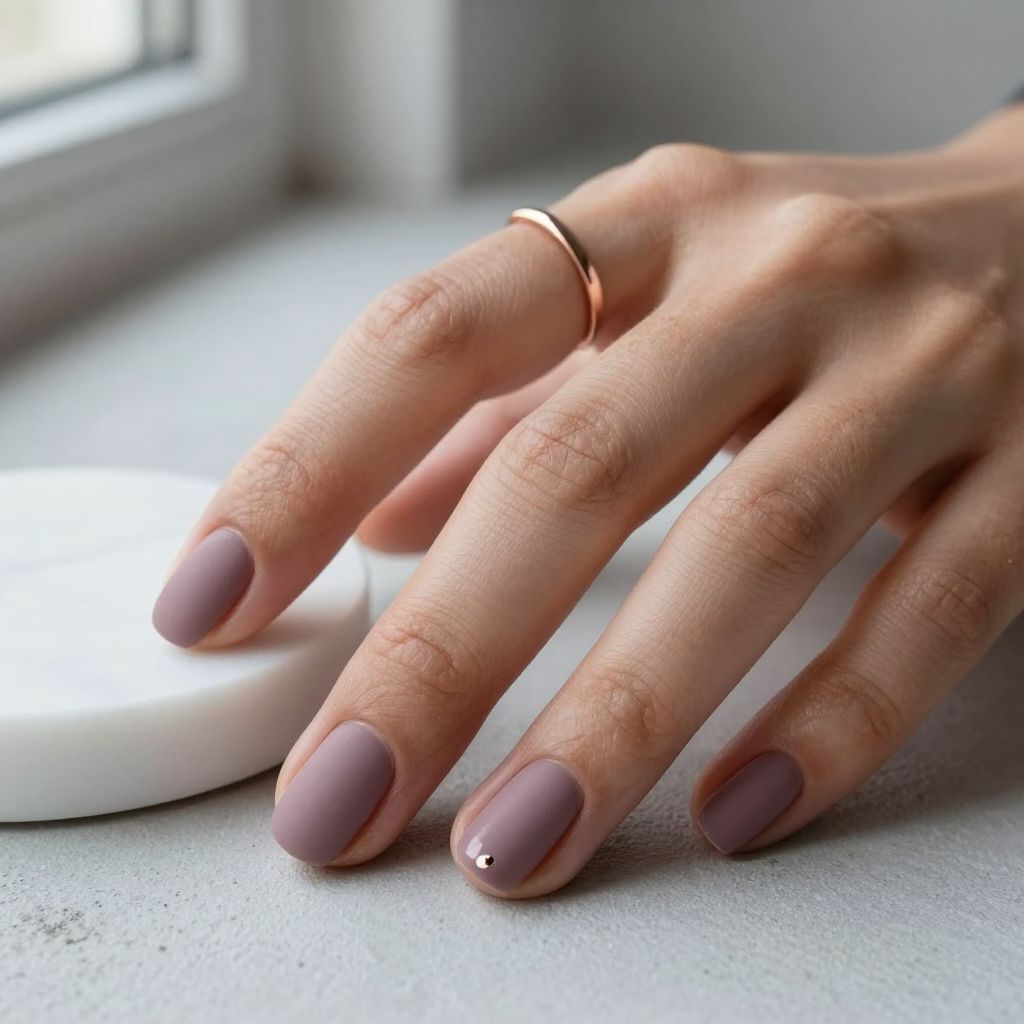 Matte Mauve Squares