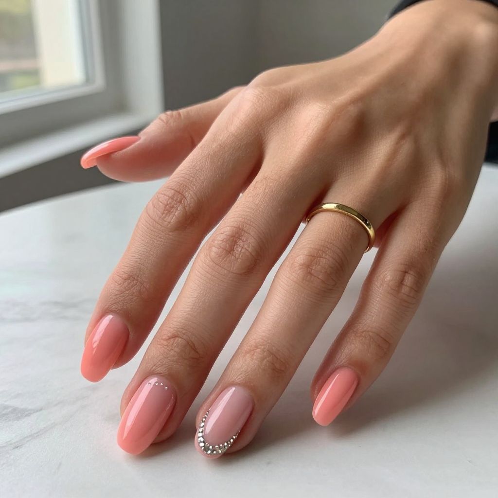 Medium Acrylic Nail Ideas 14