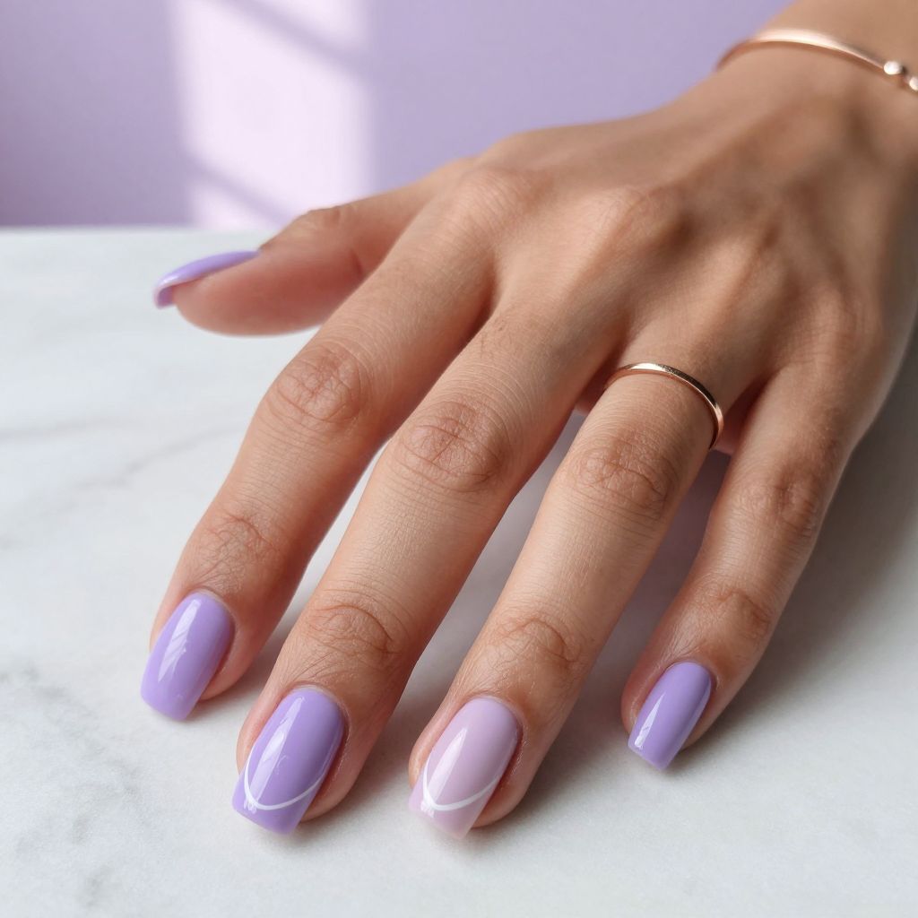 Medium Acrylic Nail Ideas 6