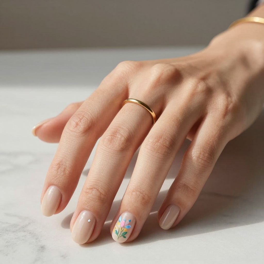 Medium Acrylic Nail Ideas 9
