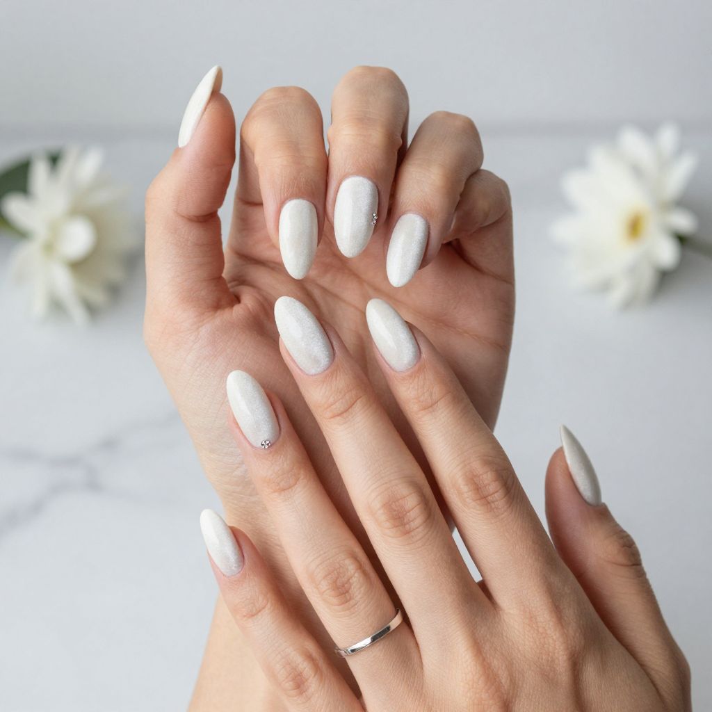 Medium Acrylic Nail Ideas 8
