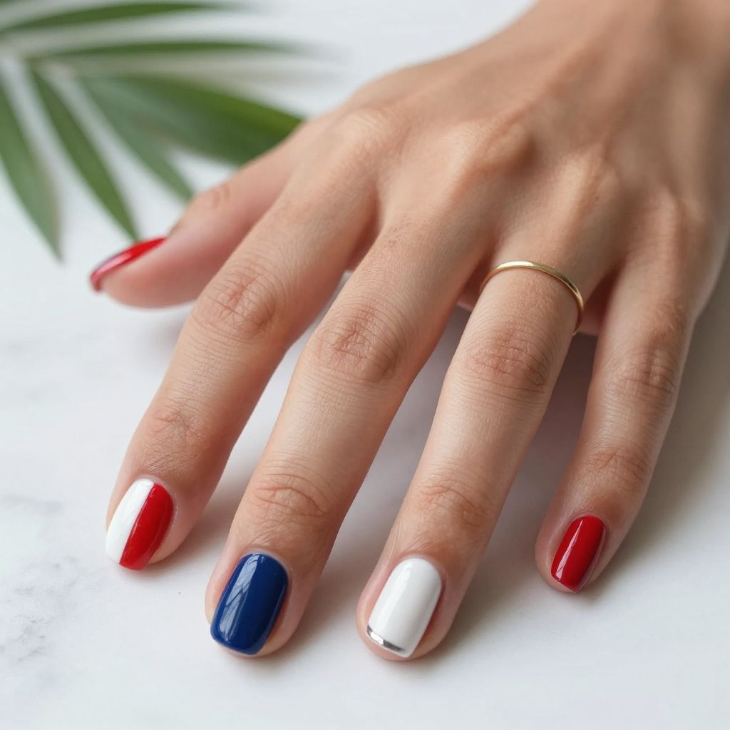 Memorial Day Nail Ideas 1