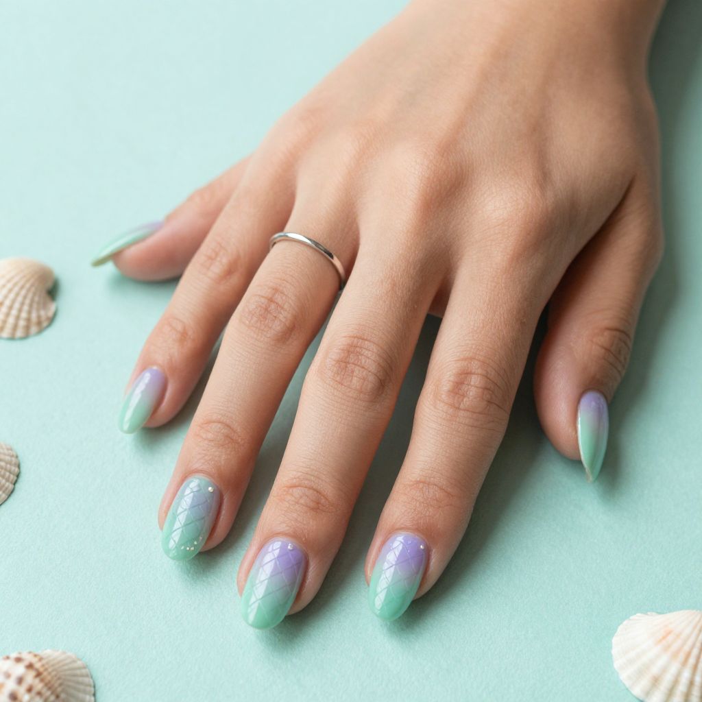 Mermaid Nail Ideas 1