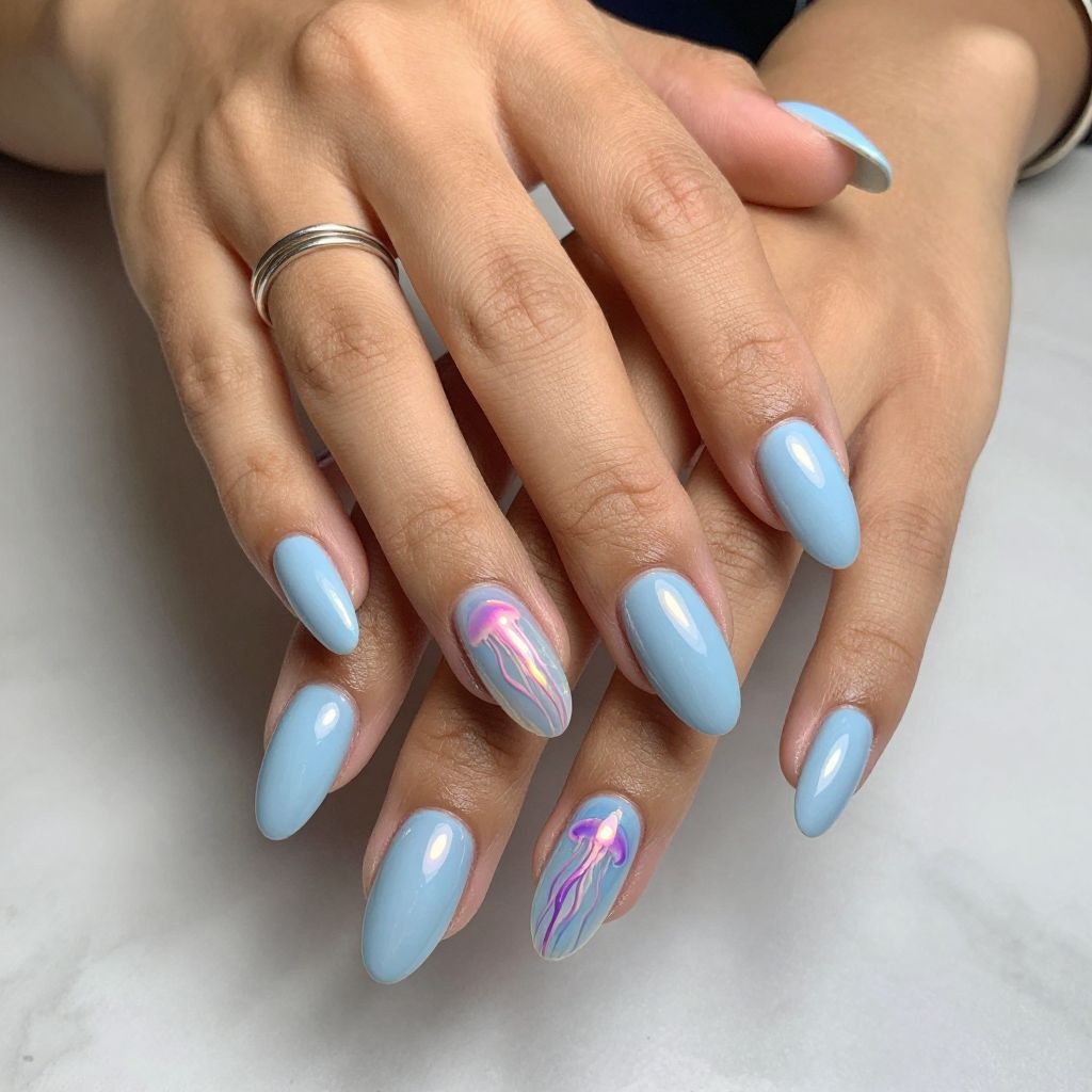 Mermaid Nail Ideas 10