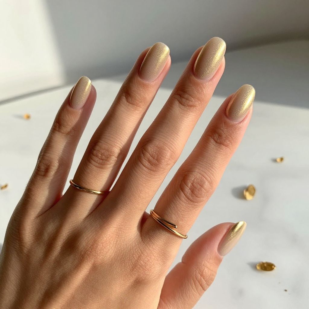 Gold Dust Textured Metallic