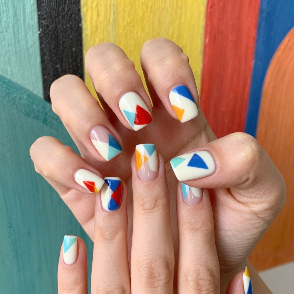 Milky White Nail Designs nail idea 12