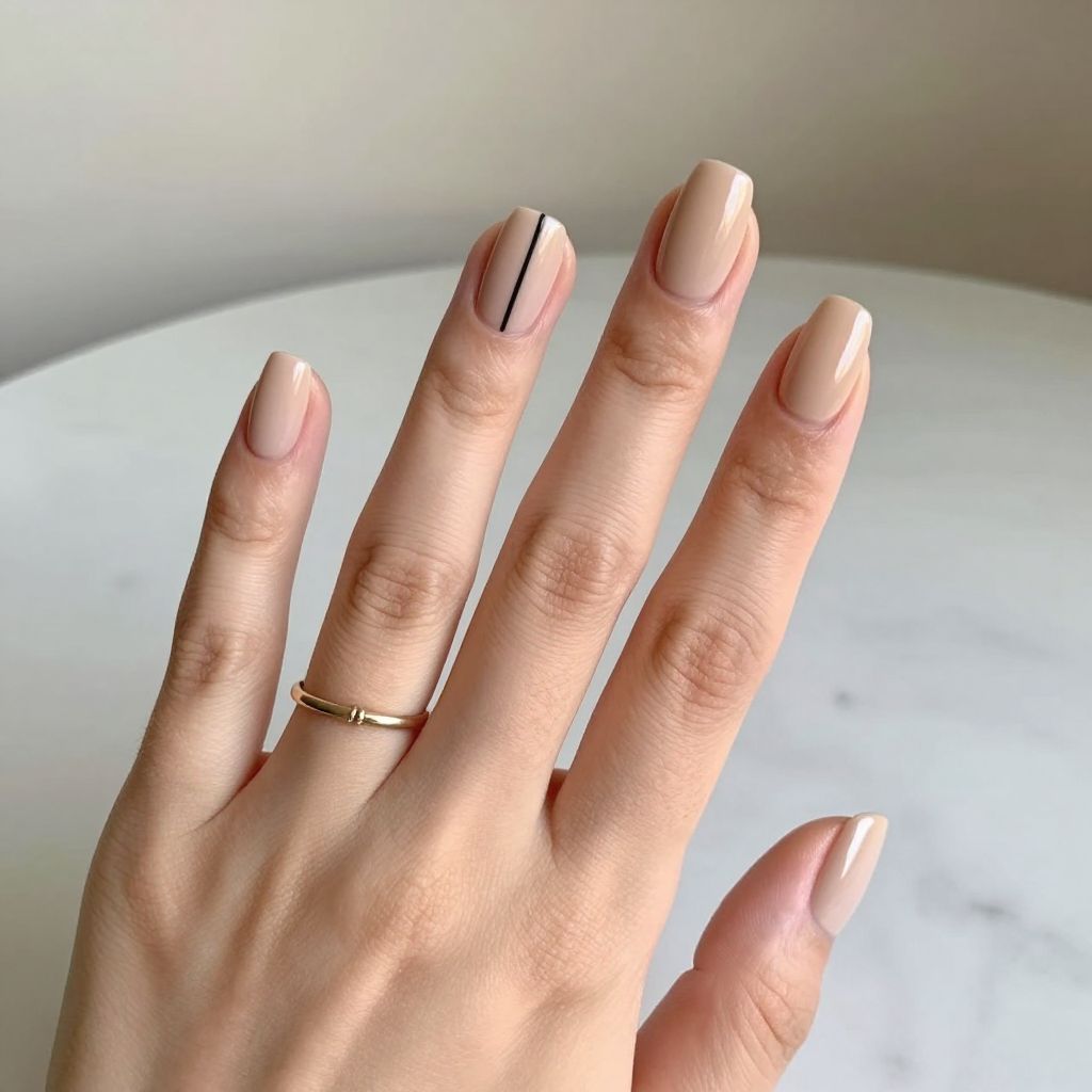 Minimalist nail idea 1
