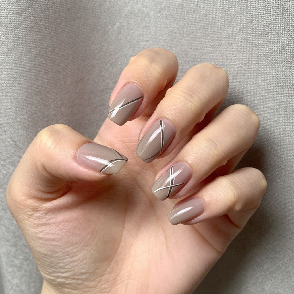 Minimalist nail idea 10