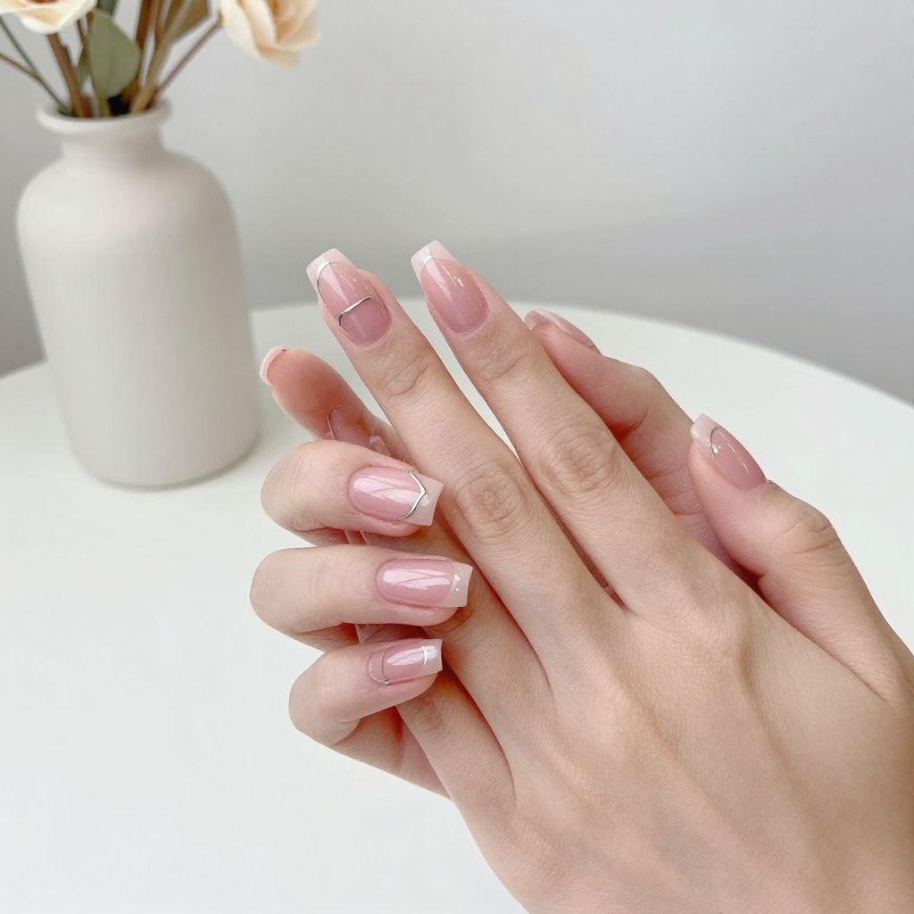 Minimalist nail idea 7