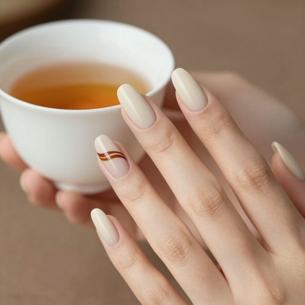 Minimalist nail idea 8