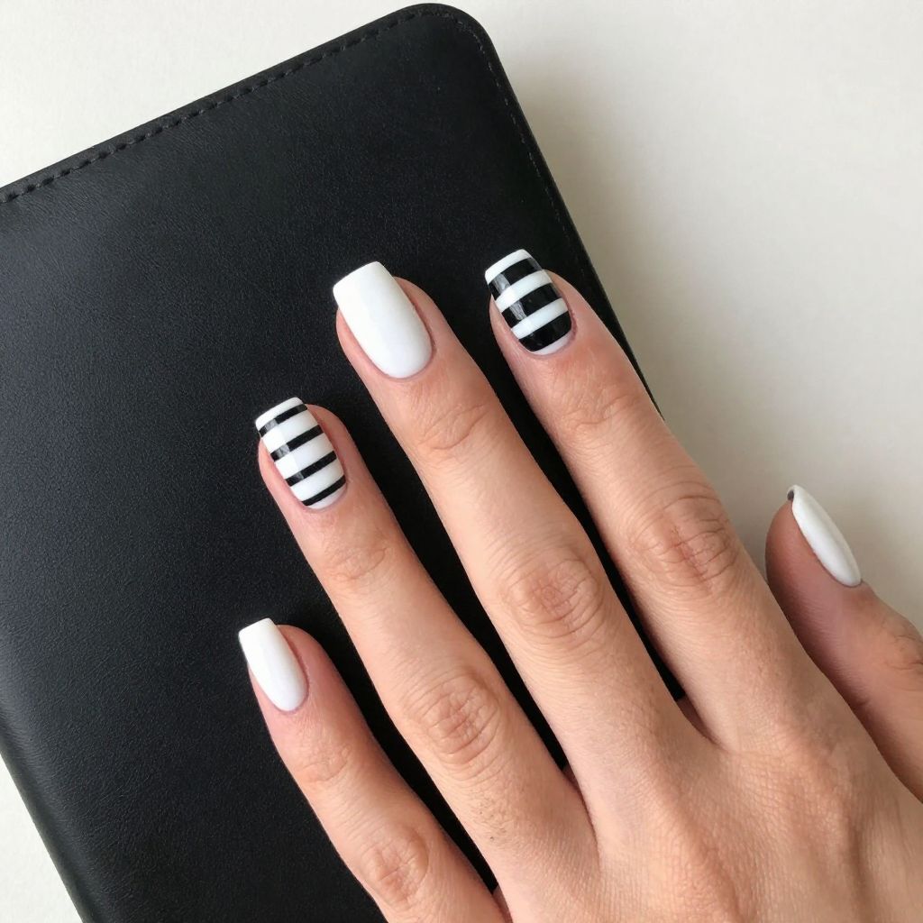 Minimalist nail idea 9
